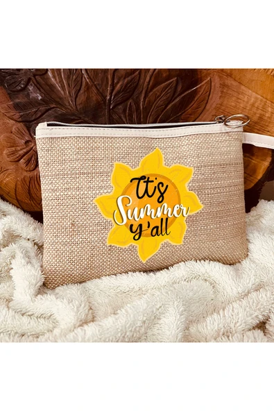 TexKid Güneş Summer Tasarımlı 3'lü Matruşka Hediye Clutch/Makyaj/El Çantası ürün görseli 1