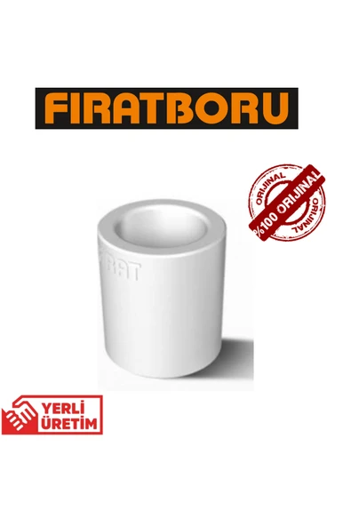 DESIPHON Fırat PPRC Manşon 20 mm – Boru ve Ek Parçaları Bağlantı Aparatı ürün görseli 1