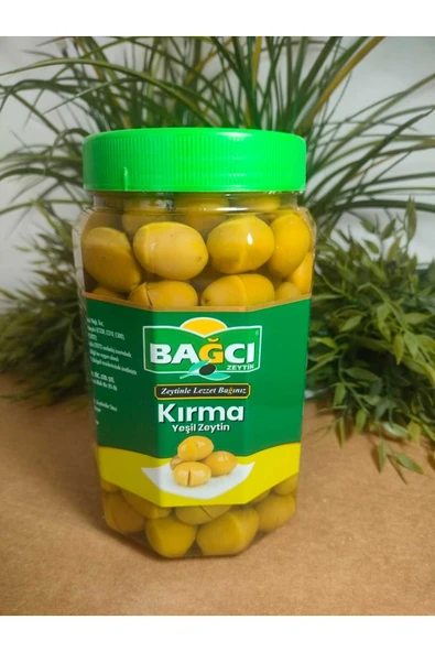 Bağcı kırma yeşil zeytin 700 gr ürün görseli 1