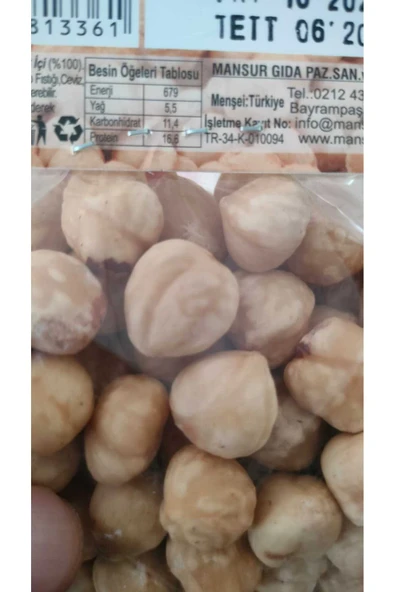Mansurçocuk fındık içi kavrulmuş 200 gr - Resim 3