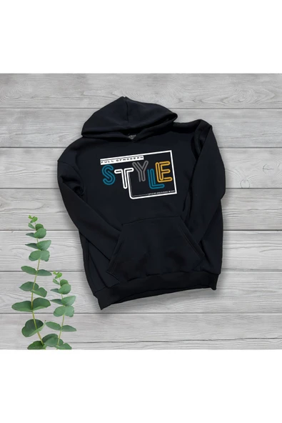TexKid Style Göğüs Baskılı Unisex Oversize Sweatshirt ürün görseli 1