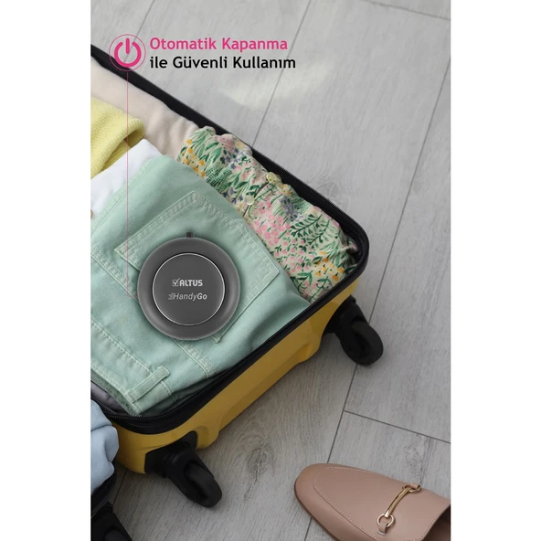 Altus HandyGo AL 5533 A 1400 W Antrasit Buharlı Kırışık Giderici - Resim 9