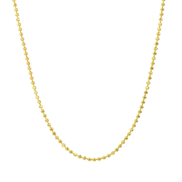 14 Ayar Traşlı Top Altın Kolye ürün görseli 1