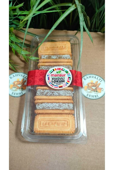 Mansur bisküvili lokum310 gr x2 ürün görseli 1