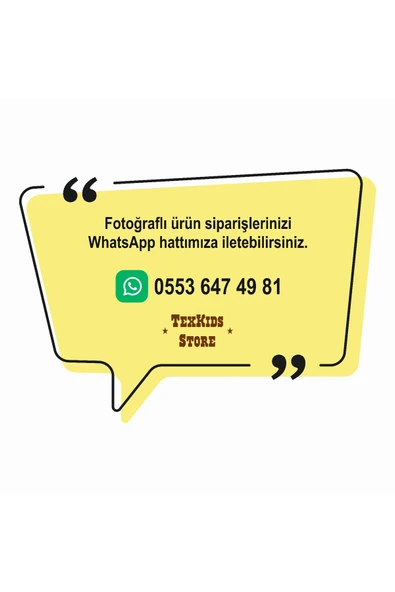 TexKid Kişiye Özel Surat Baskılı Yılbaşı Tişörtü - Resim 3