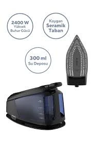 Kumtel HSS-01 2400 W Buhar Kazanlı Ütü - Resim 2