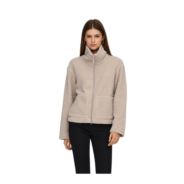 Kadın OnlMegan Teddy Ceket 15363364 - Resim 4