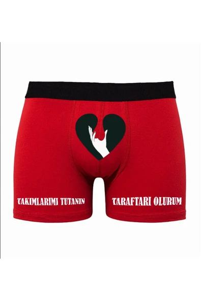 TexKid Takımlarımı Tutanın Taraftarı Olurum Tasarımlı Erkek Man Boxer ürün görseli 1