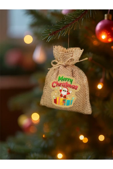 TexKid Yılbaşı Kesesi Hediye Para Kesesi Hediye Kese Magnet 5 li Paket ürün görseli 1