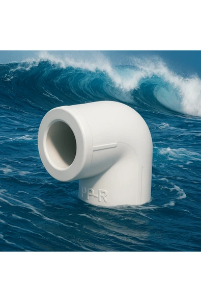 DESIPHON Fırat 20 mm PPRC 90° Dirsek – Boru Bağlantı ve Ek Parçası - Resim 3