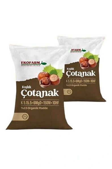 Kışlık Çotanak Gübre K5.15.5+6MgO+15OM+10HF ürün görseli 1