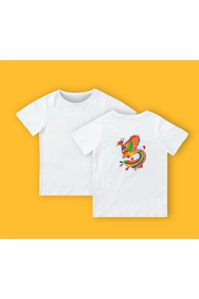 TexKid Anka Kuşu Baskılı B Çocuk Tişört ürün görseli 1