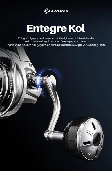 Ecooda Black Hawk III 5000 Olta Makinesi - Resim 5