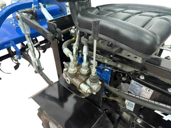 Yavuz Y600SX LİFE 188FE 12 Hp Dizel Marşlı 4x4 Mini Traktör - Resim 7