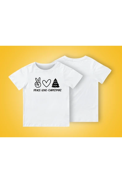 TexKid Sade Yılbaşı Baskılı Çocuk Tişörtü ürün görseli 1