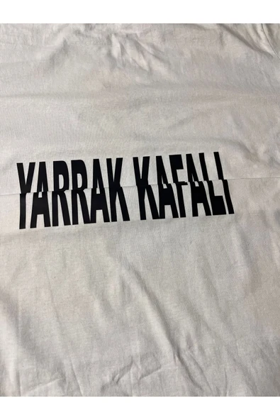 TexKid Eğlenceli Esprili Tasarım Katlamalı T-shirt Bisiklet Yaka Tişört - Resim 3