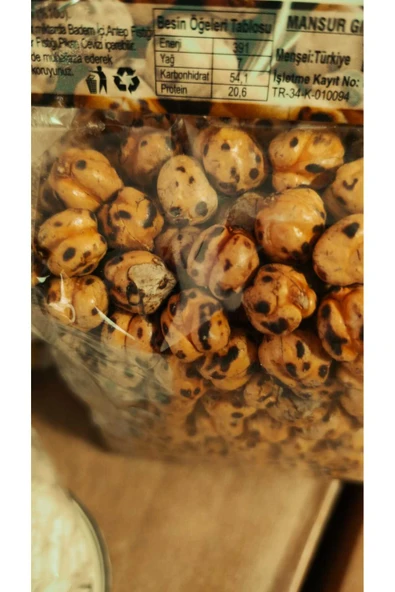 Mansur sarı leblebi 400 gr x2 - Resim 3