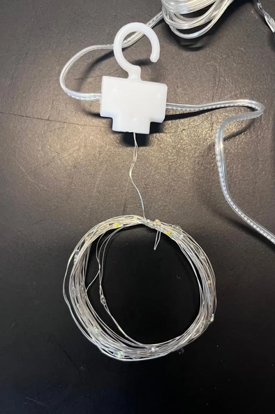 Şahnet Kumandalı RGB Perde Led Işık 3x3 Mt - Peri Led - Resim 5