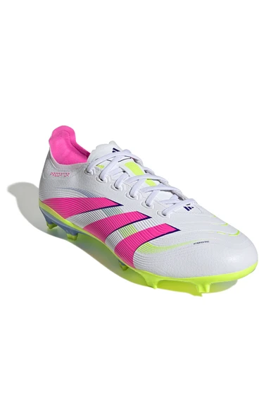 adidas Predator League Fg/Mg Erkek Beyaz Futbol Krampon ID1330 - Resim 2