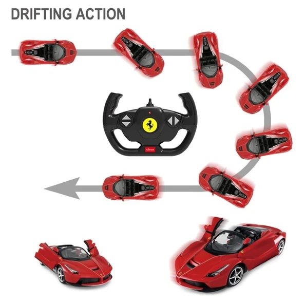Rastar LaFerrari Aperta Drift Atan Uzaktan Kumandalı Araba - Resim 3
