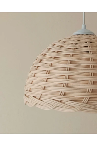 LAMPEGA Rattan Bambu Avize ürün görseli 1