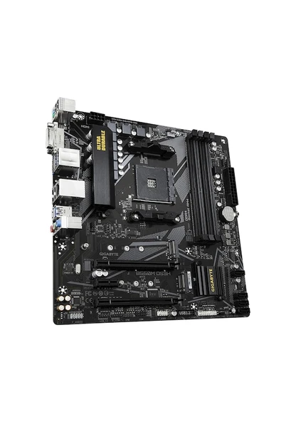 Gigabyte B550M-DS3H AMD AM4 DDR4 Micro ATX Anakart - Resim 3