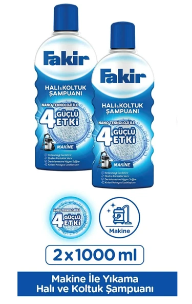Fakir Makineler için Halı Şampuanı ürün görseli 1