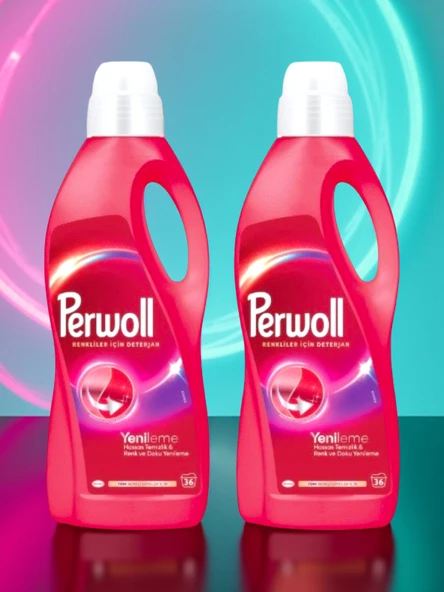 Perwoll Sıvı Deterjan Yenileme Renkliler ürün görseli 1