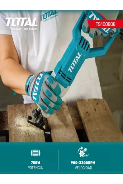 Total Ts100806 Tilki Kuyruğu 750 Watt - Resim 2