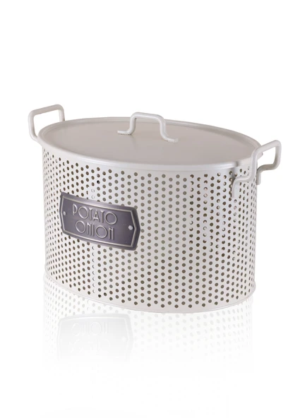 The Mia (İçi 2 Hazneli) Patates ve Soğan Kabı -Krem - Resim 3