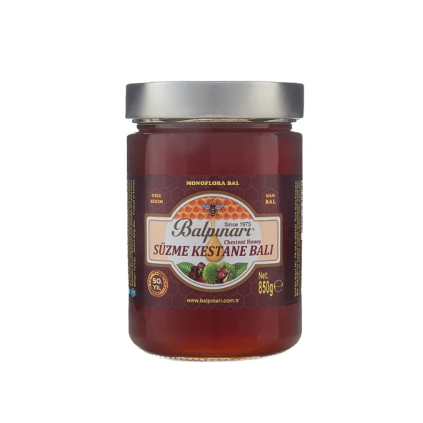 Balpınarı Özel Seçim Süzme Kestane Ham Balı 850 g ürün görseli 1