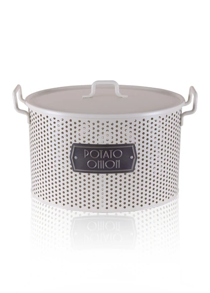 The Mia (İçi 2 Hazneli) Patates ve Soğan Kabı -Krem ürün görseli 1