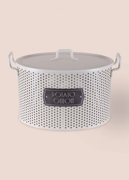 The Mia (İçi 2 Hazneli) Patates ve Soğan Kabı -Krem - Resim 2