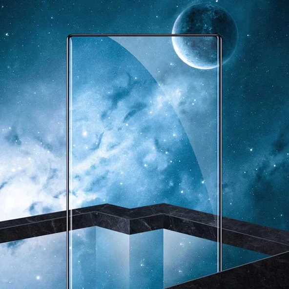 Galaxy Note 10 Zore Kavisli Full Yapışkanlı Cam Ekran Koruyucu - Resim 6