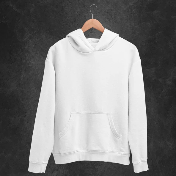 5'li Kışlık Unisex Kapşonlu Sweatshirt Seti (Siyah, Haki Yeşil, Bordo, Mor, Buz Mavi) - Resim 2