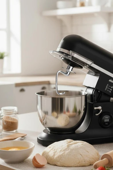 Sinbo SMX-2773 / Dijital Ekranlı Zaman Ayarlı Stand Mikser / 7.5 Litre / 1500W ürün görseli 1