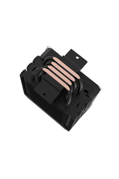 DIGITAL Isı Göstergeli 4 Isı Borulu 3000RPM 220W Intel & AMD Siyah Kule Tipi CPU Soğutucu - Resim 5