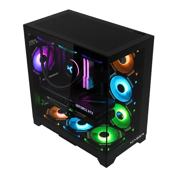 Xaser Pearl X10 i5 14600K 32GB DDR5 Ram 1TB M.2 NVMe SSD 8GB RTX5060 Oyuncu Render Tavsiye Sistem - Resim 3