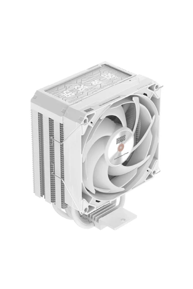 DIGITAL Isı Göstergeli 4 Isı Borulu 3000RPM 220W Intel & AMD Beyaz Kule Tipi CPU Soğutucu ürün görseli 1