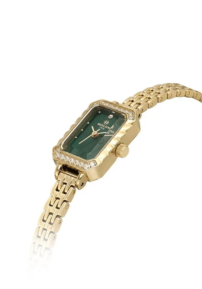 Hıslon QL194G-15SG Bayan Kol Saati - Resim 4