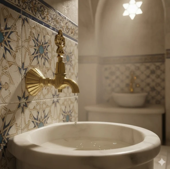 Osmanlı Musluk 1/2 (lüx , Sarı) - Resim 2