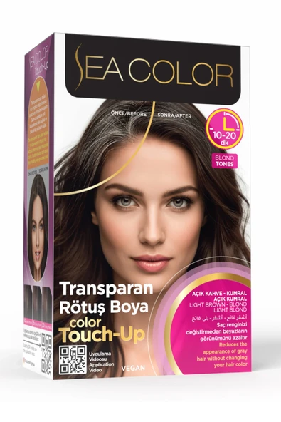 Transparan Rötüş Boyası Açık Kahve Kumral Açık Kumral - Resim 2