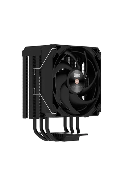 DIGITAL Isı Göstergeli 4 Isı Borulu 3000RPM 220W Intel & AMD Siyah Kule Tipi CPU Soğutucu - Resim 4