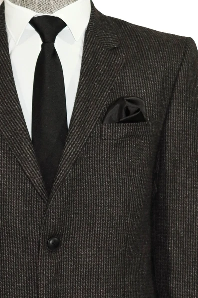 4 Drop Antrasit Erkek Ceket - Wessi - Resim 2