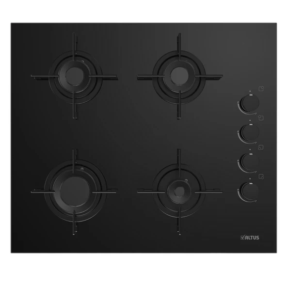 Altus AL 89 GB Set Üstü Cam Ocak Siyah LPG (Tüplü) - Resim 3
