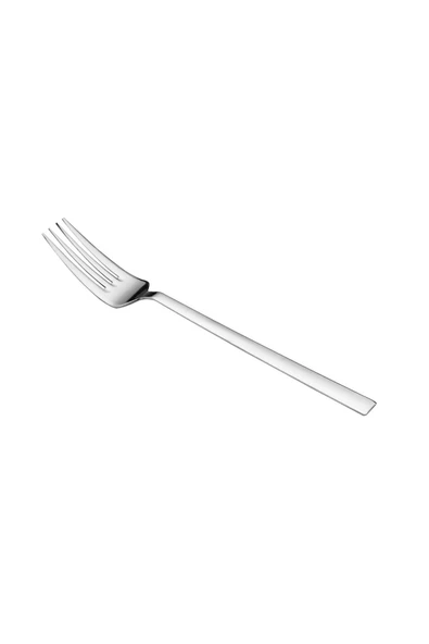 Gül Çelik Çatal Kaşık Seti 60 Parça 12 Kişilik Sade Model 18/0 Kalite - Resim 3