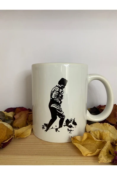 Ozi Baskı Kupa Bardak (Atatürk Temalı Baskı Seramik Kupa Bardak) - Resim 2