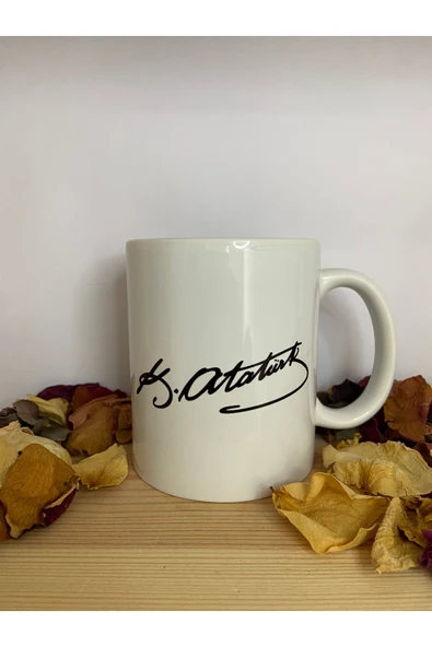 Ozi Baskı Kupa Bardak (Atatürk Temalı Baskı Seramik Kupa Bardak) - Resim 2