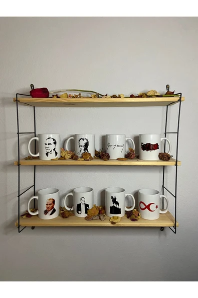 Ozi Baskı Kupa Bardak (Atatürk Temalı Baskı Seramik Kupa Bardak) - Resim 5