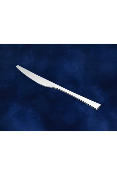 Gül Çelik Yemek Bıçağı 12 Parça 12 Kişilik 18/0 Kalite 3 MM Kalınlık - Resim 7
